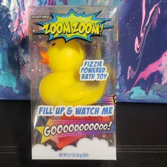 ⭐HP⭐ 🎯5/$25🎯 2 Zoom Zoom Bath toys w/fizzies Duck Boat - Picture 2 of 8